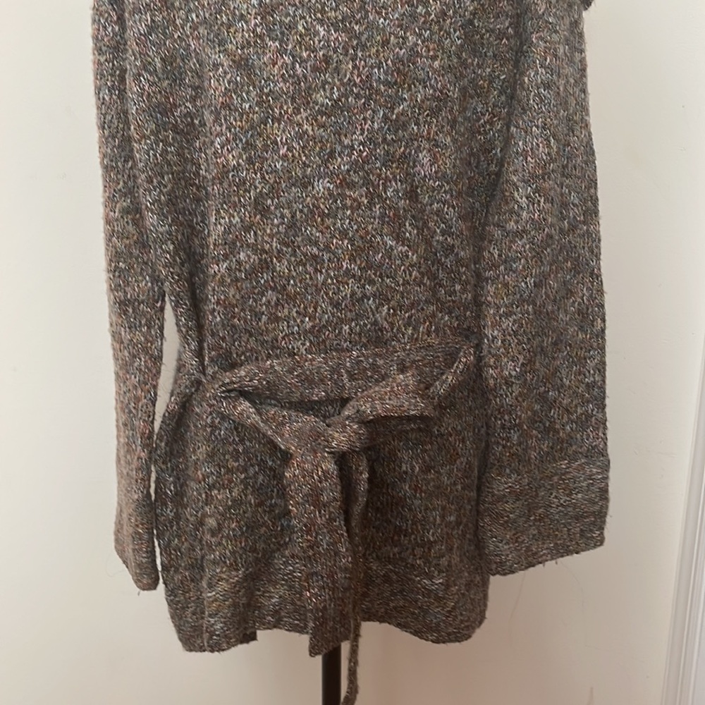 The Limited Long Belted Shawl Collar Cardigan Sweater - Picture 11 of 15